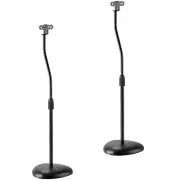 Mount-It! Height Adjustable Speaker Floor Stands (2 ct.)