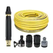 Portable Cordless Car High Pressure Washer Jet Water Wash Clean with 4 Nozzle