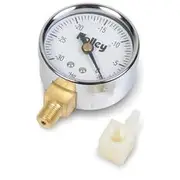 Holley Vacuum Gauge - Chrome, 0-30 inHg, 2 1/16 Inch, HO26-501