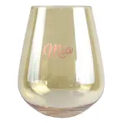 2pc Mia Stemless 13cm/600ml Wine Glass Cocktail Party Drinking Cup Tumbler Set