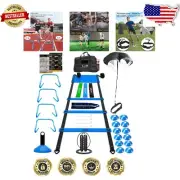 Agility Ladder & Resistance Parachute Set for Speed and Coordination Training