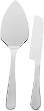 Generic 1 Set Cake Knife Spatula Serving Cake Cutter Spade Cake Spatula Cake Frosting Shovel Cake Server Cake Cutting Tools Cake Accessories Cake Tableware Silver Stainless Steel