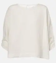 [Velvet] Velvet Cass linen blouse AU 8 white