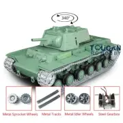 1/16 Henglong 7.0 Soviet KV-1 3878 BB IR RC Tank RTR Metal Tracks Sprockets