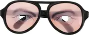 MERRYHAPY Prank Glasses Photo Booth Props Costume Eye Glasses Trick or Treat Toy Funny Disguise Glasses Funny Party Eyewear Trick Glasses with Eyes Bulk Makeup Men and Women