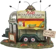 Department 56 Snow Village Halloween Red's Roach Coach 6007273 RARE NEW