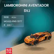 MOULD KING 13177 Lamborghini Aventador SVJ with 1608 Pieces