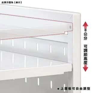 【ONE HOUSE】原川廚房上下伸縮微波爐架 置物架 微波爐架 烤箱架 收納架(OH-K300 1入)