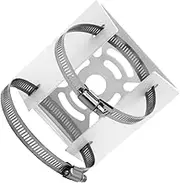 YOSADIER Security Camera Pole Mount Bracket Bracket with Fixing Rings for Indoor Outdoor Use Compatible with Various Security Cameras Versatile Design for Easy