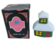 Mandy Melody Candle Christmas Carol Medley Cozy House Hand-Carved Art Candle