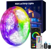 Smart Voice Control Led Lights for Bedroom 100Ft, Wifi RGB Led Strip Lights Work