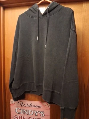 New Edited By Remi Bader Soft Fleece Hoodie Black Mens Size 1X