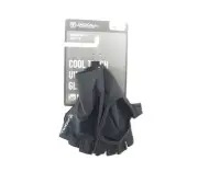 Jackall Cool Touch UV Cut Gloves Black Size L (7405)