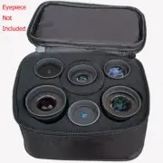 Telescope Eyepiece Storage Bags Anti-fall Portable Case f 1.25''/2'' Eyepieces