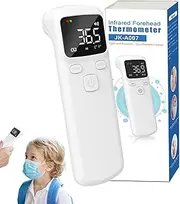 Handheld Human Temperature Gauge,Human Forehead No Touch Temperature Gauge | Digital Thermograph for Adults and Children Temperature for Short Trip