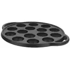 Pancake Maker Pan Snails Cooking Plate Cast Iron Pan Metal Snail Dish Grill Pan