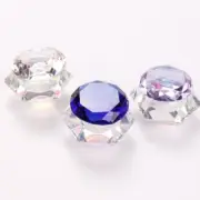 Crystal Bowl Glass Cup Glassware for Art Manicure Care Tools