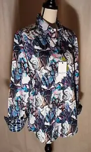 NWT Robert Graham Catalpa Shirt Size M $298 GREAT GIFT