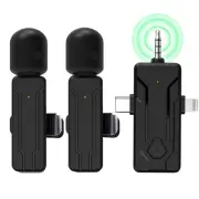 Mini Microphone for iPhone, Android, Camera, iPad, PC, 3 in 1 Professional Wi...