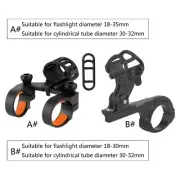 Rotation Bicycles Flashlight Front Torch Mount Holder LED Headlights Holder Clip