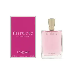 岡山戀香水~LANCOME 蘭蔻 miracle 真愛奇蹟女性淡香精100ml~優惠價:2660元