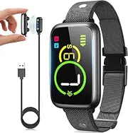 Dog Bark Collar, Smart Bark Collar for Small Medium Dogs, Automatic No Shock Anti Barking Training Collar, Rechargeable No Bark Collar with 7 Adjustable Sensitivity & Beep Vibration Modes
