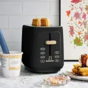 2 Slice Touchscreen Toaster With Beautiful Modern Matte Finish - Black Sesame
