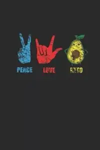 在飛比找博客來優惠-Peace Love Keto: Blank Lined N