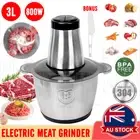 3L Home Electric Meat Grinder Mincer Sausage Vegetable Food Processor Blender