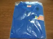 Federated Auto Parts Collared Polo Shirt Blue Size Med w/Embroidered Patch NIP