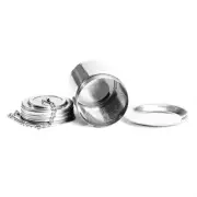 1PC Stainless Steel Tea Infuser Strainer Teapot Reusable Mesh FiltV6