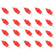 20pcs Pcks Chicken Duck Hen Screw In Poultry Water Nipple Drinker Feeder