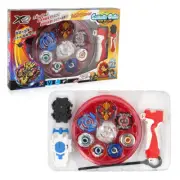 4Pcs Beyblade BURST Launcher Battling Box Set Spinning Tops Blade Kit