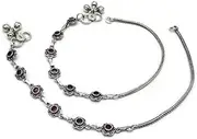 [Generic] 925 Sterling Silver Anklet, 26.5 cm Length, 25 g Weight