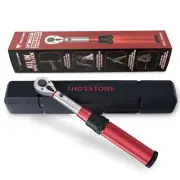 1/4 Torque Wrench, 90-Tooth Gear Professional Precision, 10-150 IN-LB/1.1~16....