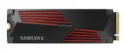 Samsung 990 Pro 4TB with Heatsink Gen4 NVMe SSD 7450MB/s 6900MB/s R/W 1600K/1550K IOPS 600TBW 1.5M Hrs MTBF for PS5 5yrs Wty