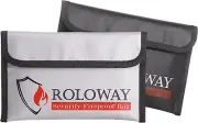Small Fireproof Bag (5 X 8 Inches), Non-Itchy Fireproof Money Bag