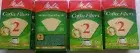4 PACK - Melitta #2 Natural Brown Cone Coffee Filters 100 Count Each/400 Total!