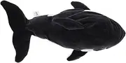 Plush Whale Hand Puppet Soft Animal Finger Puppet for Storytelling Interactive Play and Imaginative Fun for Bedtime Stories and Learning Activities