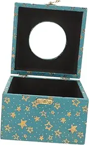 WOONEKY Vintage Style Wooden Tissue Box Practical Paper Towel Storage for Home Car Office