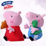 30cm Peppa Plush Soft toys Pig Charact Full George Family Daddy Mummy Gifts