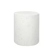 Levede Side Table Terrazzo Round Side Table Magnesia Stone Concrete Stool