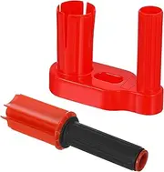uxcell Shrink Wrap Handle, Stretch Wrap Dispenser Stretch Film Dispenser Small Hand for Furniture Wrapping Moving Packing Warehouses