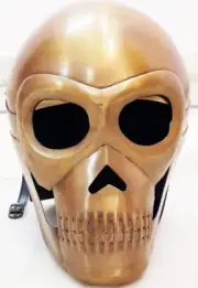 Medieval Knight Skeleton Skull Armor Helmet Halloween
