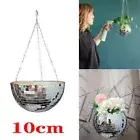 Disco Ball Plant Hemisphere Planter Hanging Basket Hanging Pot Ball Planter AU