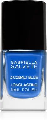 Gabriella Salvete long-lasting nail polish with intense shine color 03 Cobalt Blue 11 ml