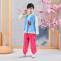 在飛比找蝦皮購物優惠-韓國傳統服飾 傳統古裝男童改良韓服 韓版小孩 男寶寶 202