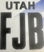 FJB ART SOUVENIR LICENSE PLATE BOOSTER . One of A Kind !