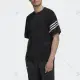 【adidas 愛迪達】上衣 男款 短袖上衣 運動 三葉草 國際碼 NEW C TEE 黑 HM1875