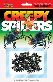 CREEPY SPIDERS GAG JOKE PRANK NOVELTY TRICK MAGIC TOY PARTY KIDS SCARY HALLOWEEN